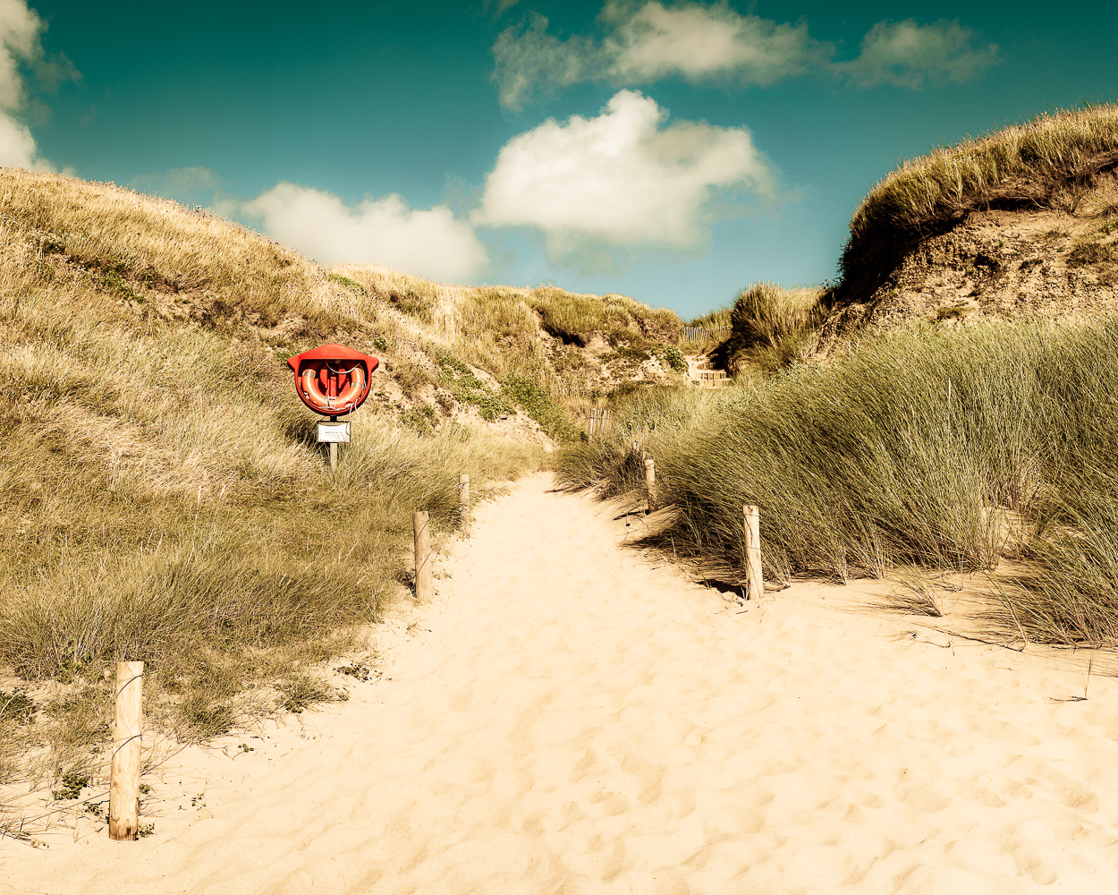 plage de baluden-belle ile en mer