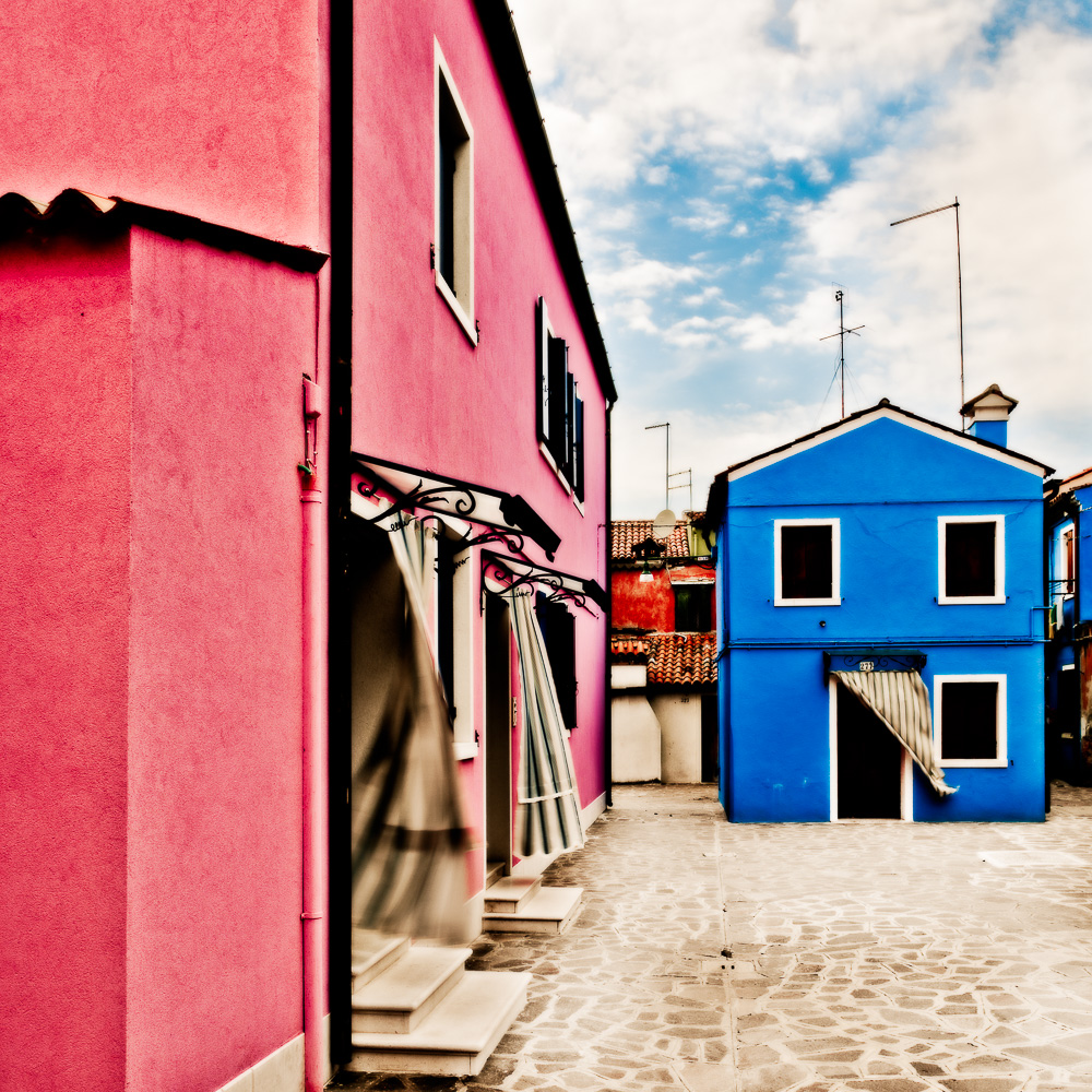 rideaux-burano-lagune de venise